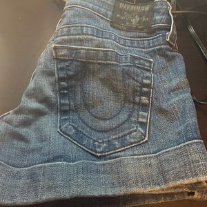 True religion jeans shorts size 29
